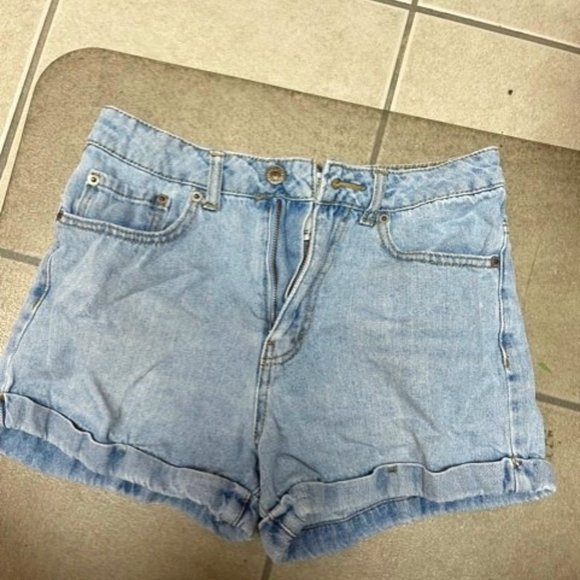 high waist denim shorts vintage forever 21 - 2012 - Picture 1 of 2